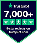 Trustpilot reviews badge