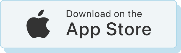 Blue download button for the Mobile App on the Apple App Store