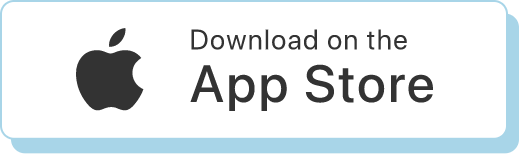 White download button for the Mobile App on the Apple App Store