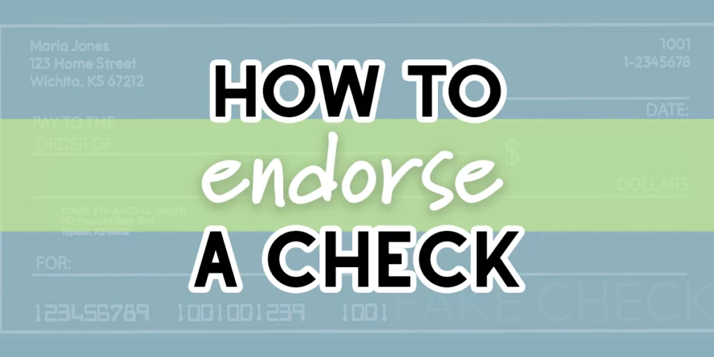 How to Endorse a Check Thumbnail