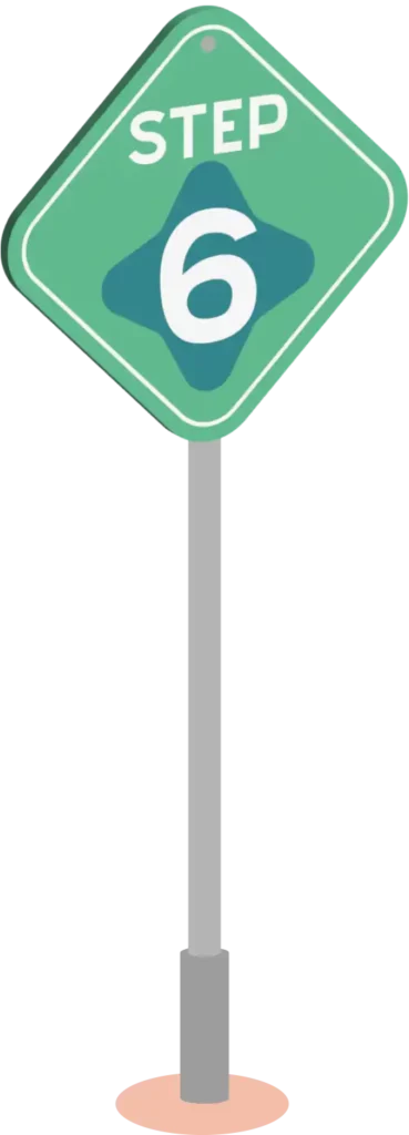 Step 6 Mobile Sign