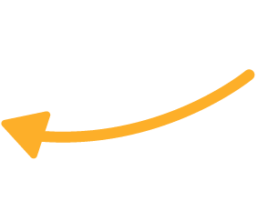 Orange arrow pointing bottom left