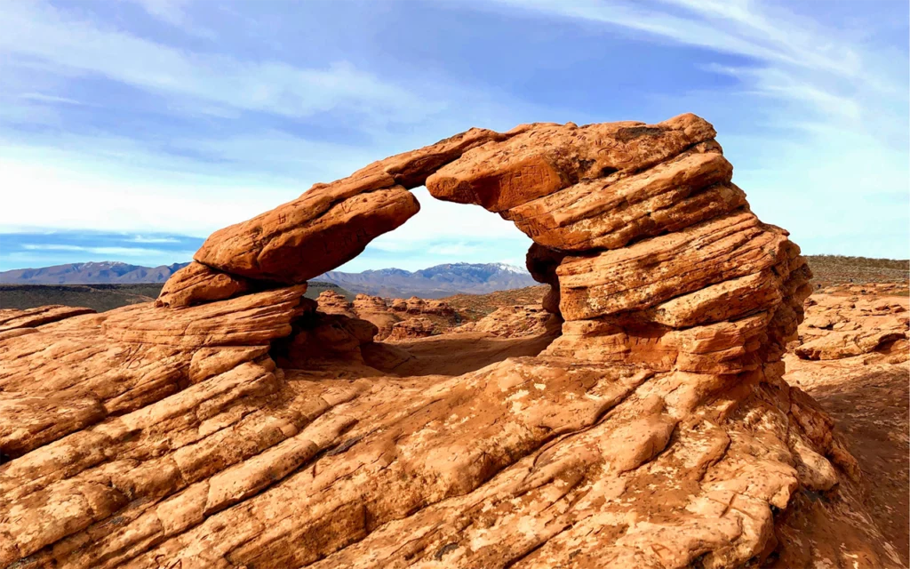 Archway rock at Pioneer Park