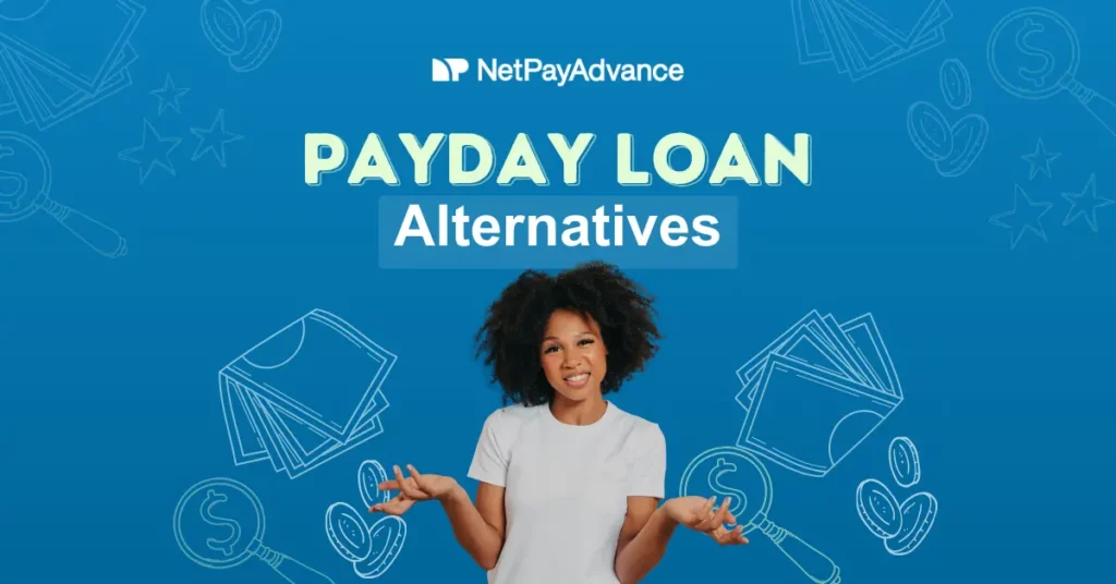 Woman standing there confused ina thumbnail for Payday Loan Alternatives blog