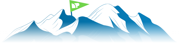 Net Pay Flag at top of Utah mountains