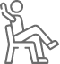 Icon of guy sitting down