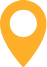 Orange pinpoint symbol
