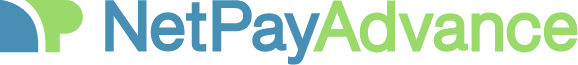 semi transparent Net Pay Advance logo