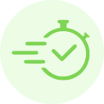 green stopwatch icon